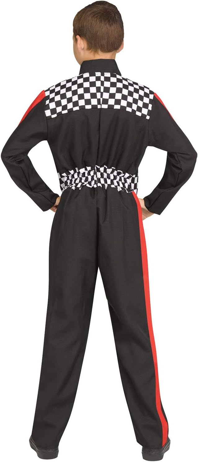 Fun World Race Car Driver Costume, Medium 8-10, Multicolor