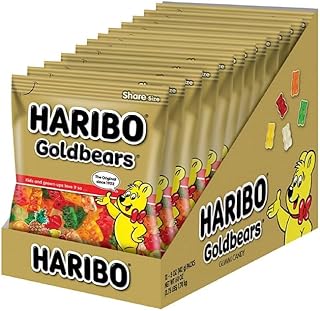 Haribo Goldbear Gummi Bears, 12 ct.