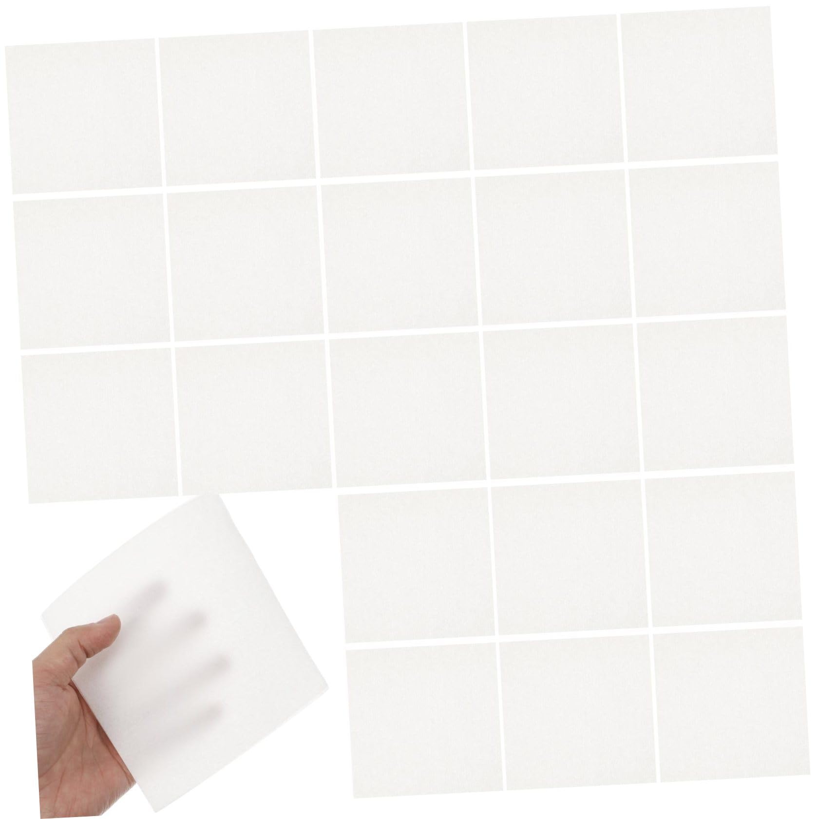 Vaguelly Papel de Limpieza sin Polvo para Lentes y Pantallas, Toallitas Secas Antiestáticas de 300 Piezas, Fibra de Poliéster y Pulpa de Madera, Adecuado para Laboratorio y Gafas