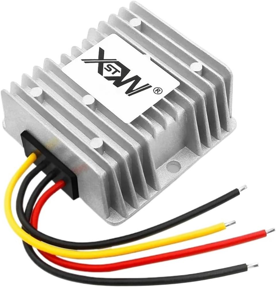 Regolatore Convertitore DC DC Impermeabile 24V A 12V 5A 60W Modulo Step