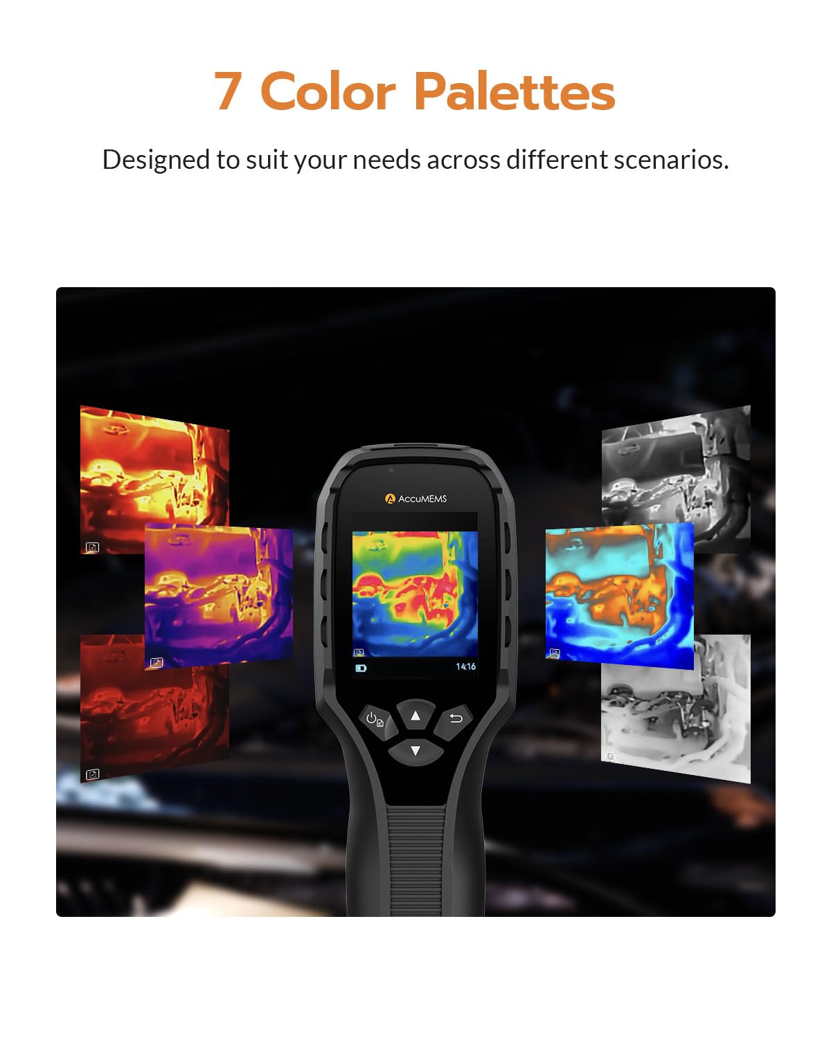 GT16S Thermal Camera,AI Scene Detection,Thermometer Mode — Amazon image 9