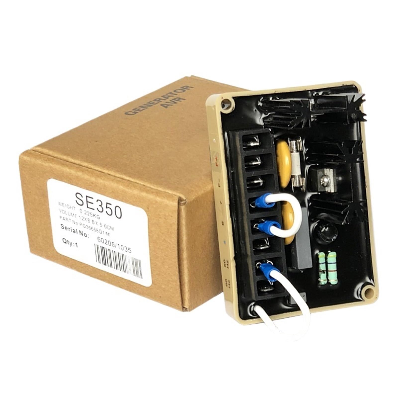 PWANUIGTE 1pcs SE350 AVR Generator Automatic Voltage Regulator Stabilizer Control Panel Brushless Electric Accessories