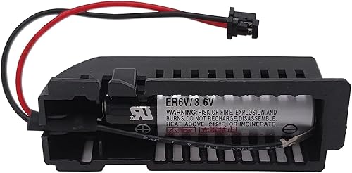 Miniatura 4 de 3.6V MR-J3BAT 2000mAh ER6VC119AB PLC CNC Batería de iones de litio con carcasa para ER6VC119AB MELSERVO MR70, paquete de 4