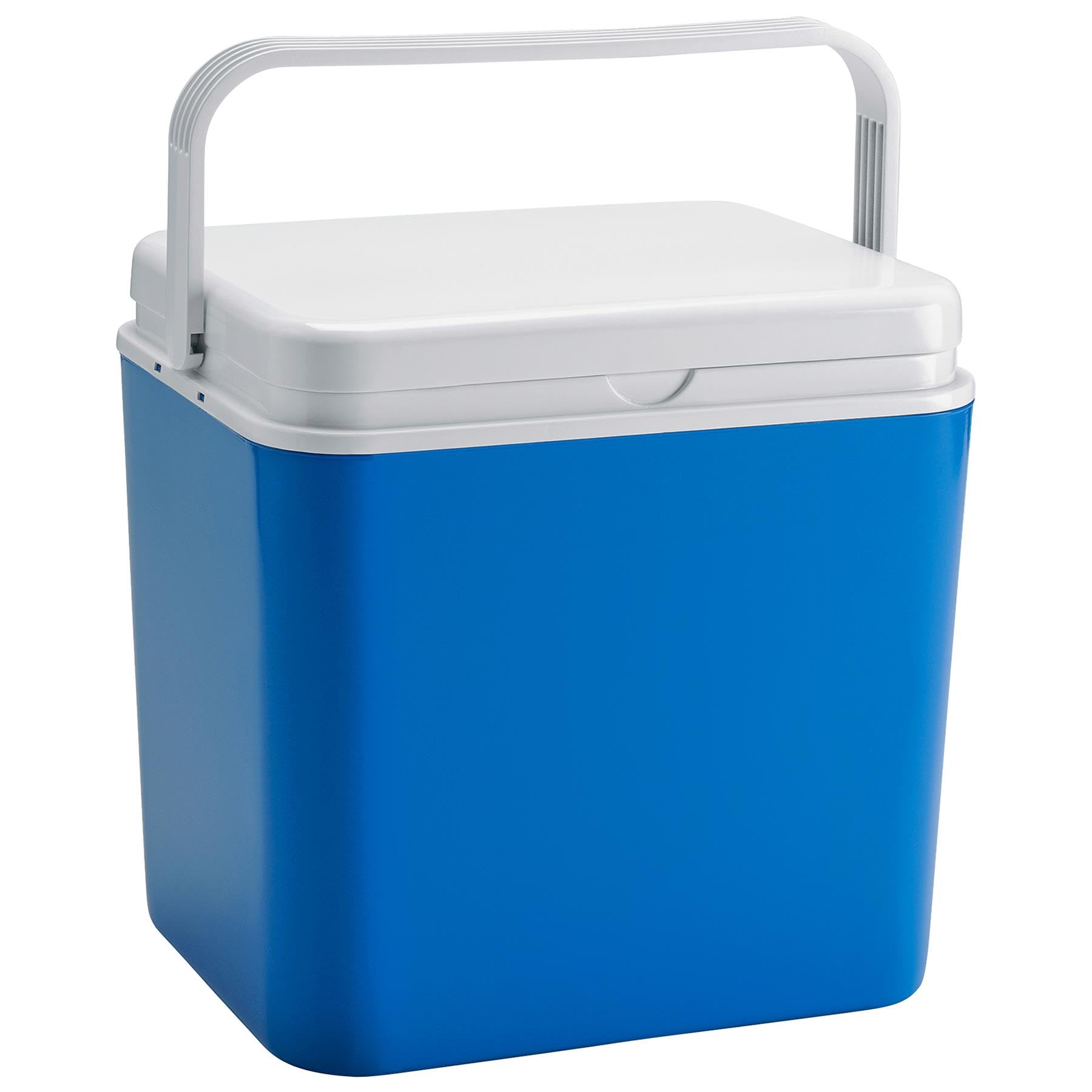 Harbour Housewares 30L Cool Box – Blue Large Insulated Portable Cooler, Camping Ice Chest for Picnic, Beach, Travel, Road Trips, Festivals & Outdoor Food & Drink Storage