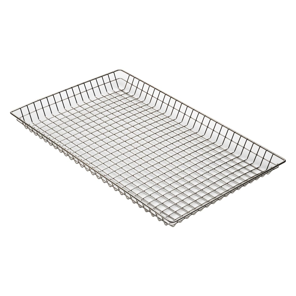 Winco Bagel/Pastry Basket, 26" x 16" x 2", Wire