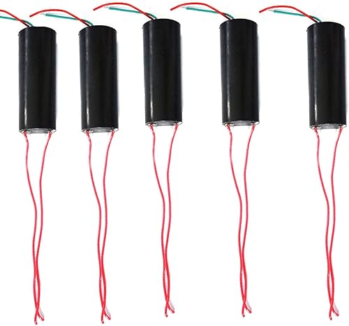 Kiro&Seeu 5PCS generador de alto voltaje DC 3V-6V a 400kV 400000V impulsar el módulo de potencia de alto voltaje transformador