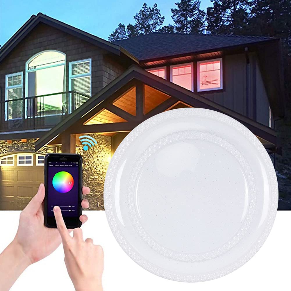 SUNGOOYUE Inteligentny Sufitowy Sufit Alexa Kompatybilny