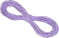 Vista 51 de PATIKIL Cuerda elástica elástica de 109 yardas (328.1 ft), cuerda elástica pesada de 0.059 in, albaricoque para manualidades, correas de gancho