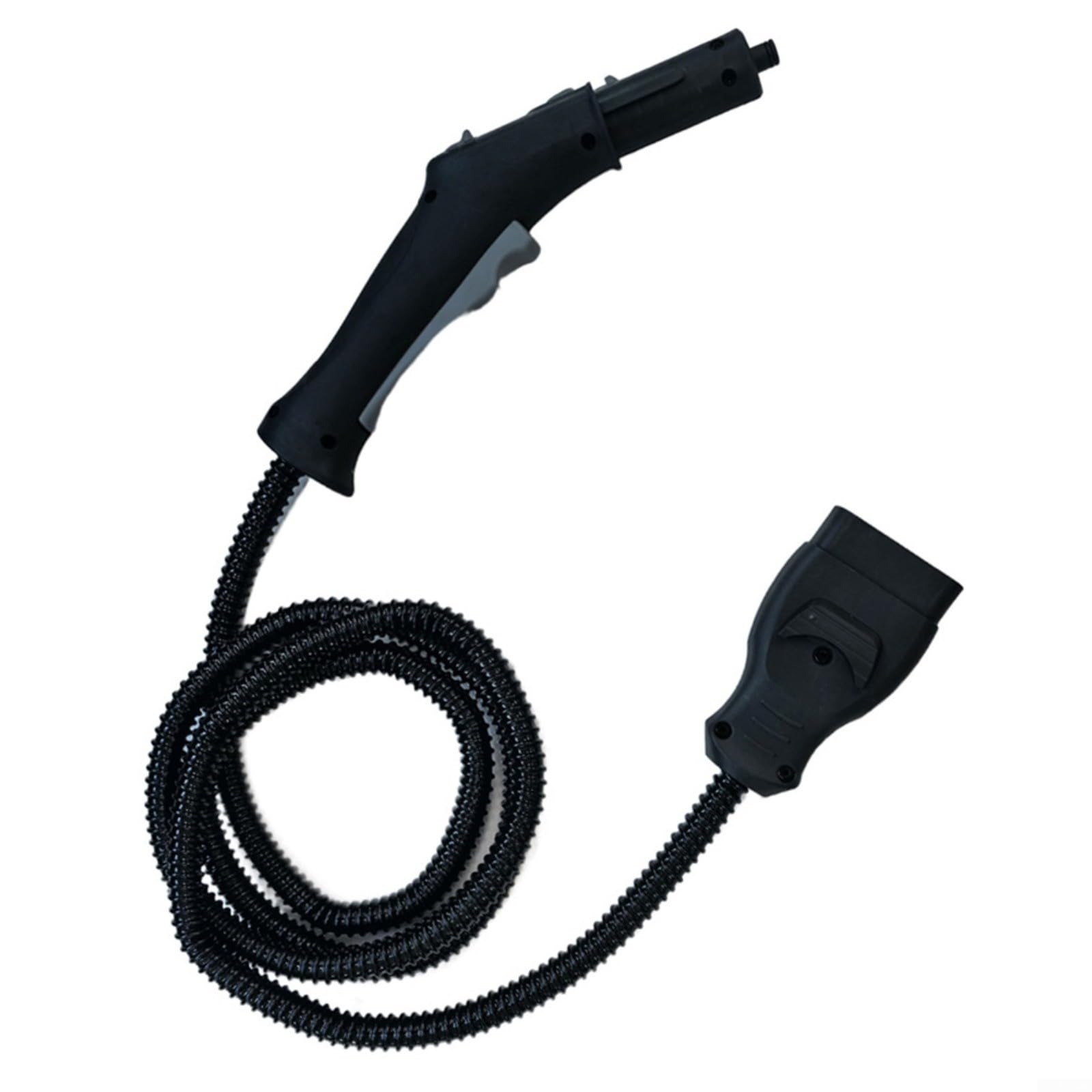 Tuyau de rechange pour nettoyeur vapeur Karcher SC5 SC5800C SC5850C Pièce compatible 4.322-046.0 43220470 Noir 2,5 m