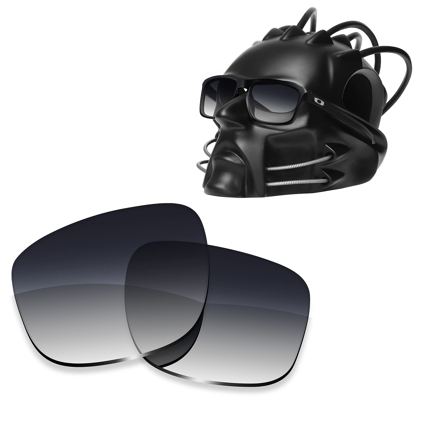 ToughAsNails Replacement Lenses for Oakley Sliver OO9262 Sunglass - HyperVision Plus Gray Gradient - Polarized