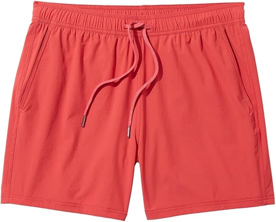Fair Harbor Bungalow Trunk Mens Swim Suits with Liner, 5-inch Inseam Anti-Chafe, Relaxed-fit Swim Trunks