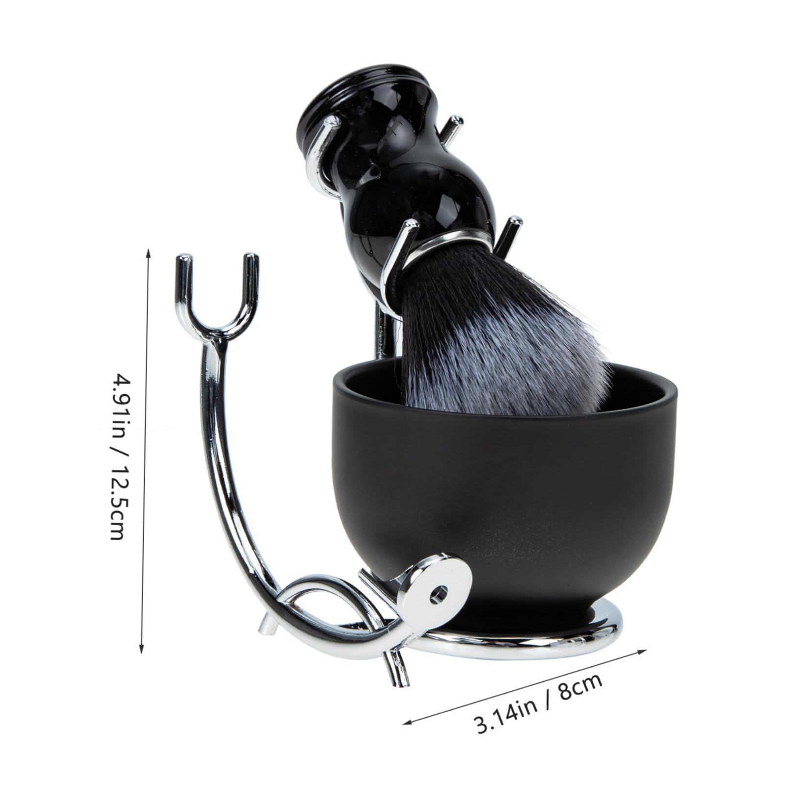 Kit de Rasage pour Hommes Bol à Raser et Brosse de Barbier