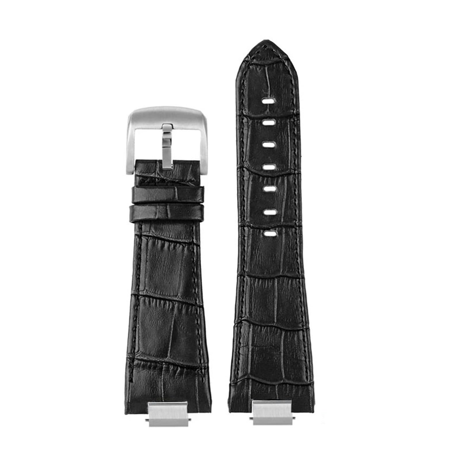 Correa de cuero para Tissot PRX que soluciona la rigidez del brazalete de acero original
