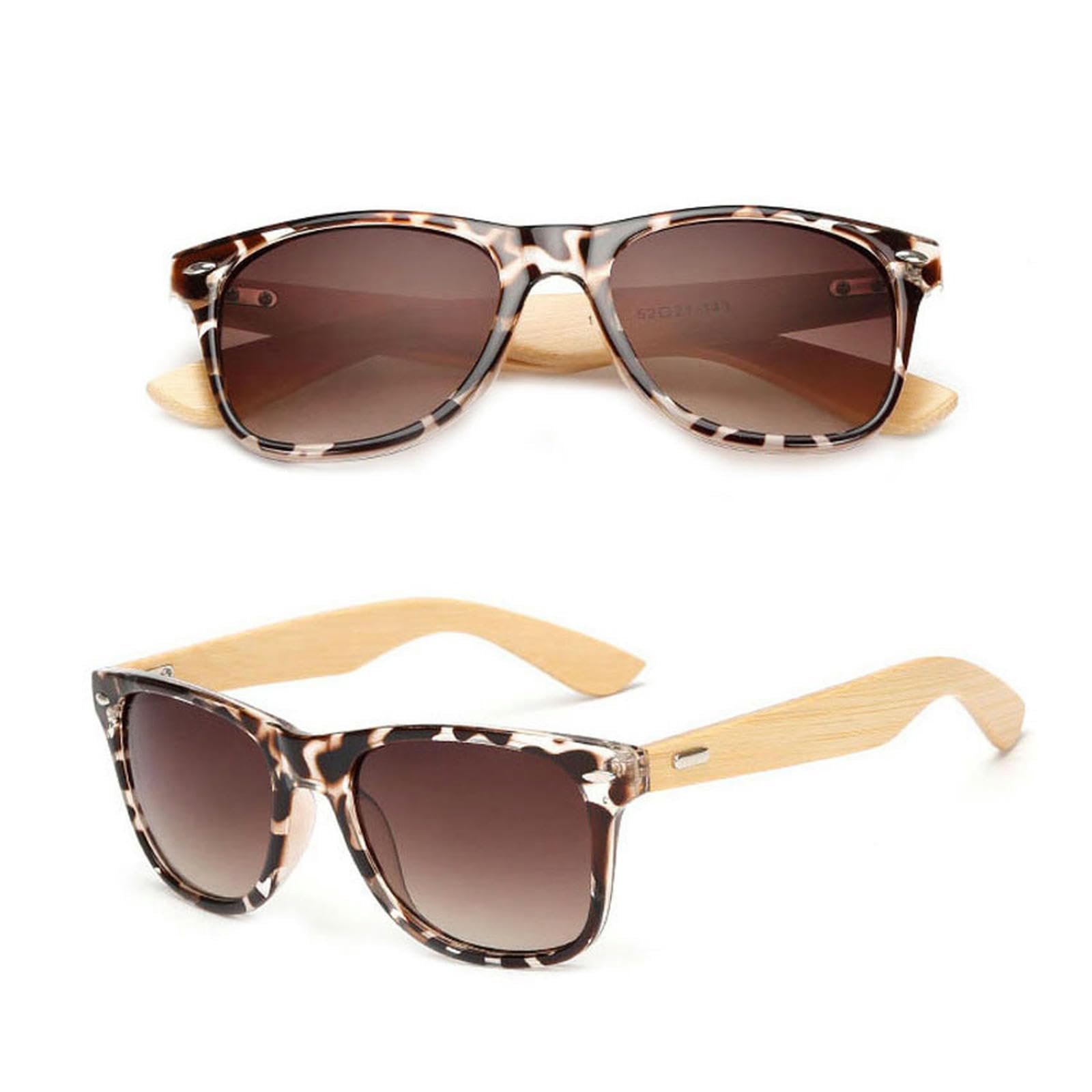 NOGRAX Occhiali Occhiali Da Sole Bamboo Braccio In Legno Vintage Occhiali Da Sole Per Uomini Occhiali Da Sole Retrò Occhiali