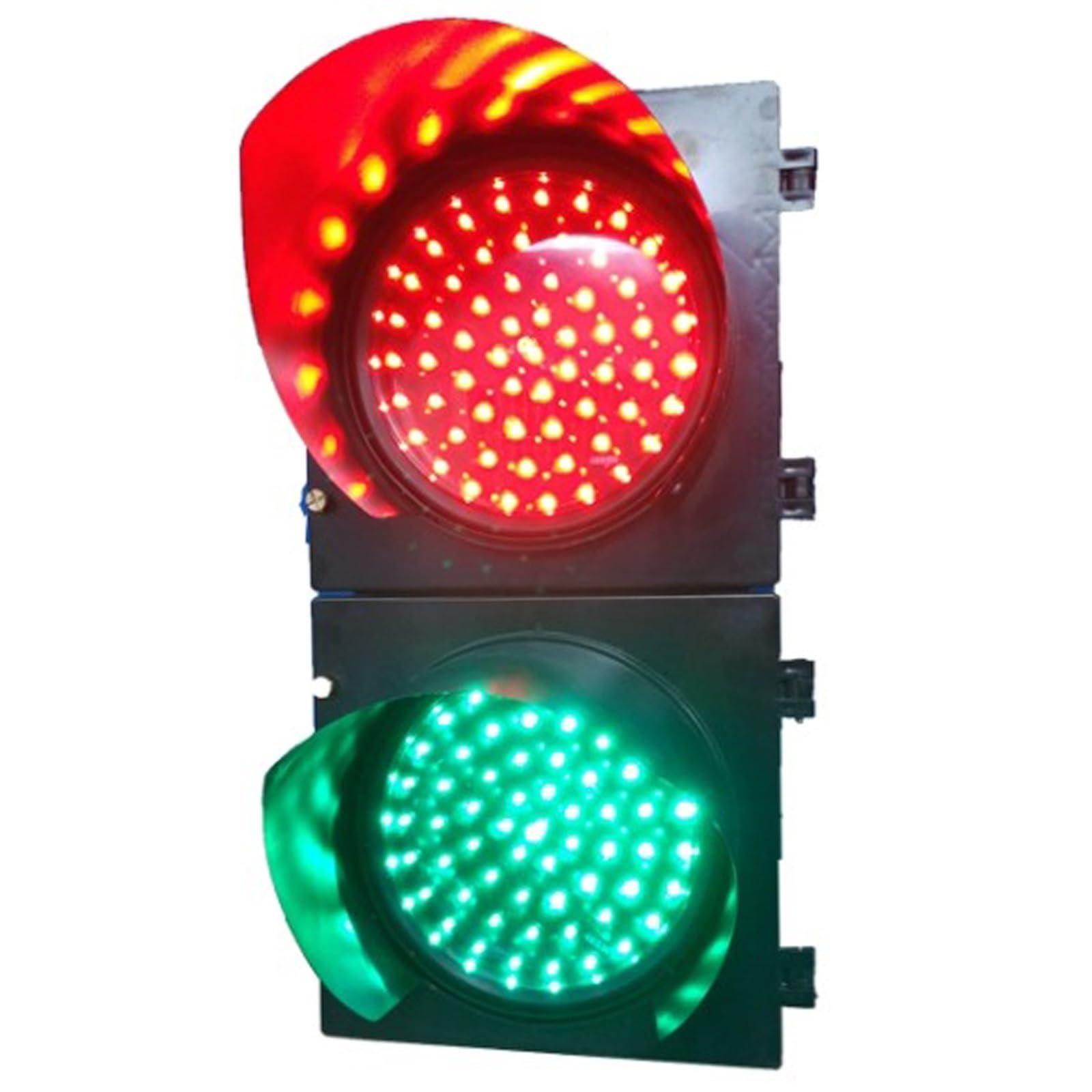 Sygnalizacja świetlna LED, czerwony/zielony, sygnalizator ruchu, wodoszczelne do użytku na zewnątrz, na ulice, instalacje portowe, punkty poboru opłat, zakręty, mosty (prąd zmienny 220 V