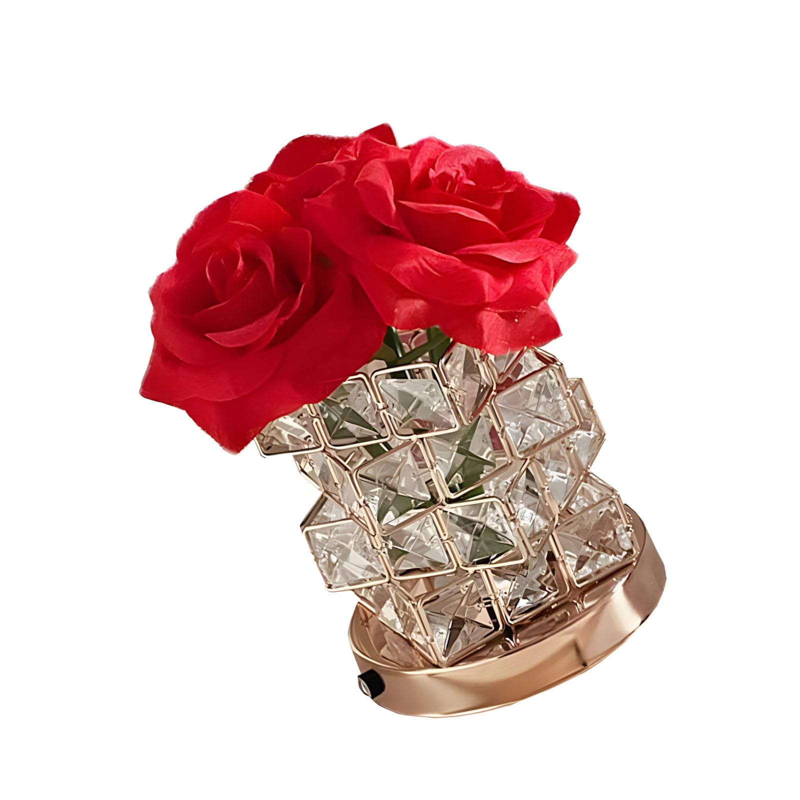 APGLSXY Realistic Rose Plan Table Light 7 Color Preferences USB Rechargeable Night Lamp for Bedroom Sitting Room USB Rechargeable Moodlamp