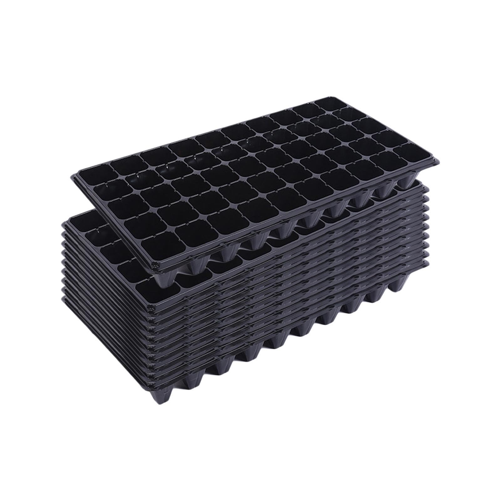 Vassoi per la Semina Facili da Usare e progettati in Modo efficiente per promuovere la Crescita nelle Serre domestiche. Le Dimensioni Sono 54 cm x 28 cm / 21,26 Pollici x, 150 g, 540x280mm