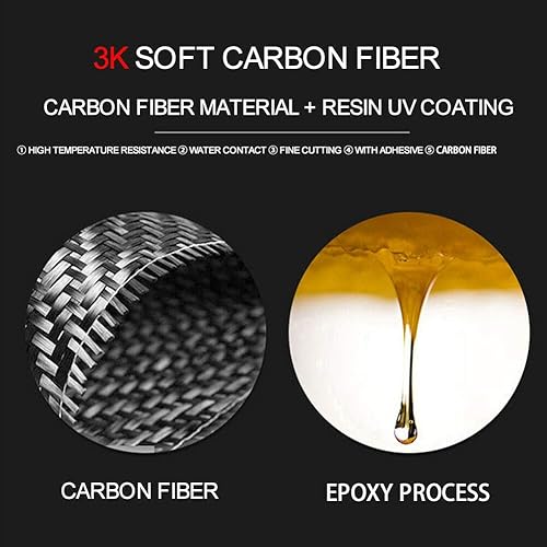 Miniatura 7 de Accesorios interiores de coche 4 piezas de fibra de carbono tira de puerta interior etiqueta para Mercedes-Benz Clase C W204 2007-13