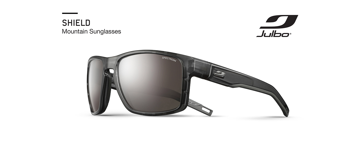 Amazon.com: Julbo SHIELD Polarized Sunglasses Adult Unisex Black