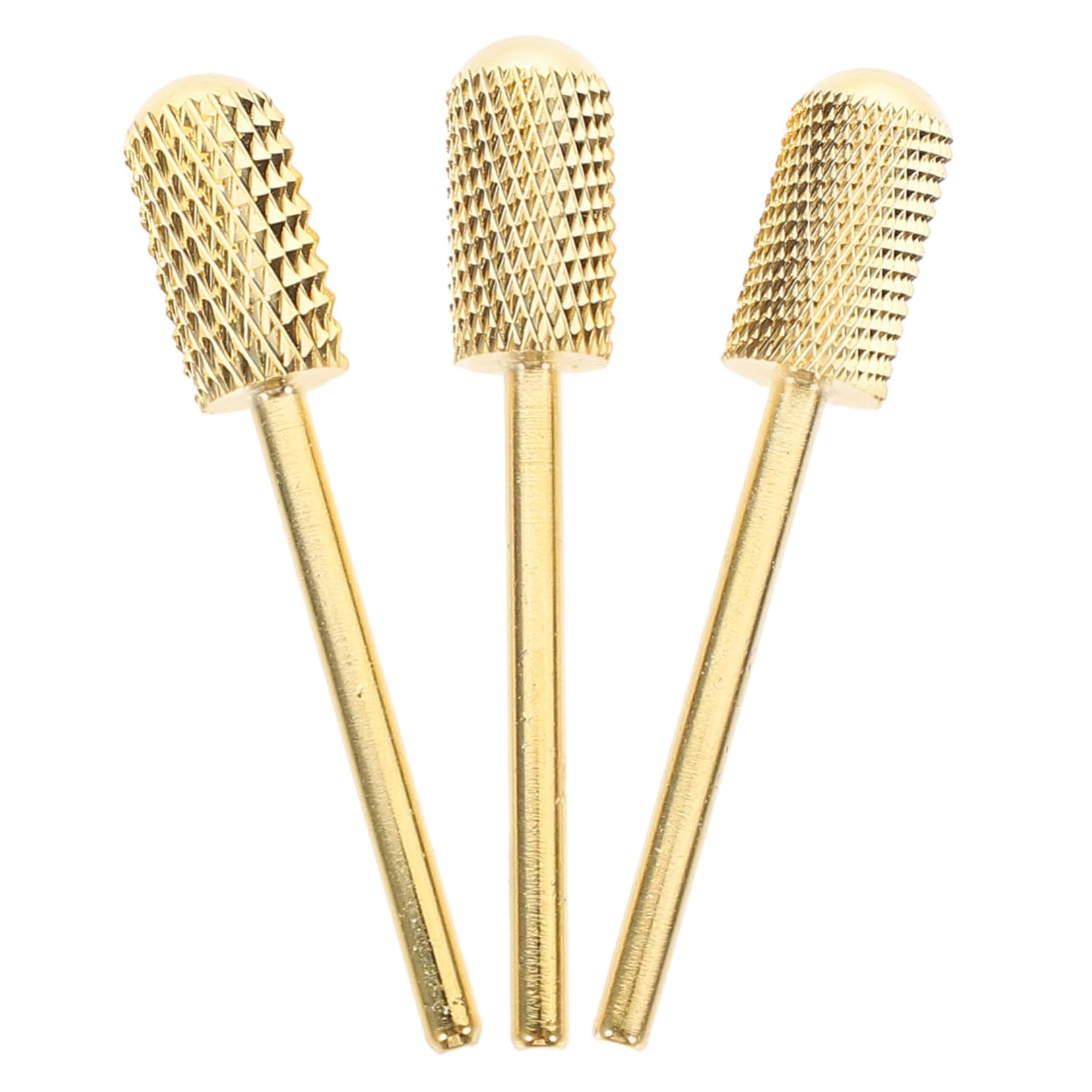 Healvian 12 Piezas brocas para clavos de carburo puntas de taladro de uñas cutícula brocas de manicura pedicura pedicure accesorios de manicura brocas de seguridad para taladro de uñas duro