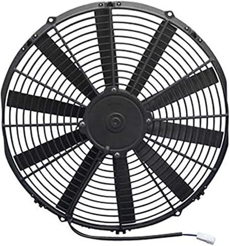Spal 30100401 Ventilador de empuje (16 pulgadas; para uso con fusible de 15 amperios a 13 V), 1 paquete