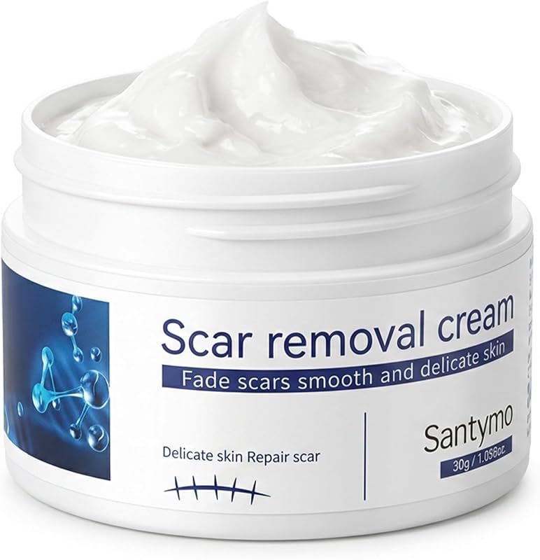 Scar Removal Cream for Body & Face, stretch marks removal, Scar Gel with Gentle Ingredients, Helps Improve the Look of Scars, 1.058 oz