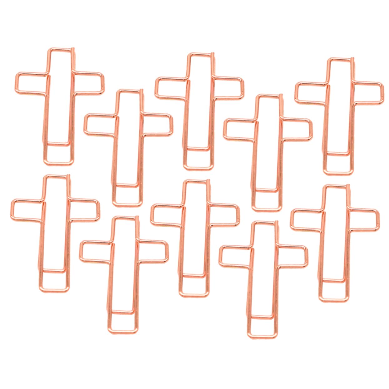 10 pezzi Graffette Metalliche Forma Clip Grandi per Ufficio e Cancelleria Fermagli Resistenti per Documenti e Organizzazione Quotidiana