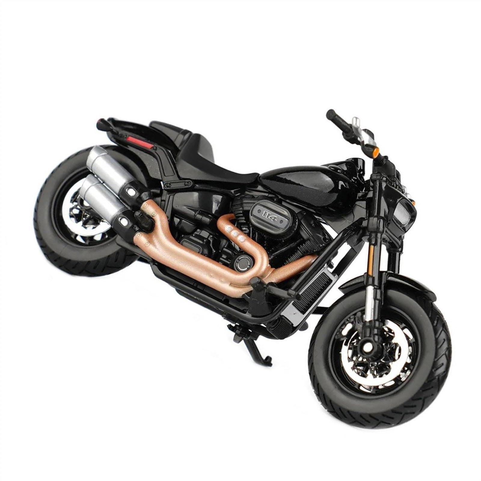 Modello 1/18 Per Harley Per Davidson 2022 Fat Bob 114 Modello Di Moto Giocattoli Die Cast Veicoli Da Collezione