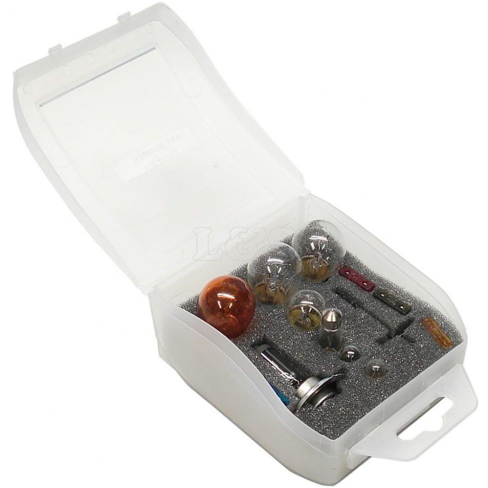 12V H1/H7 Vehicle Replacement Bulb & Fuse Kit - 740 723