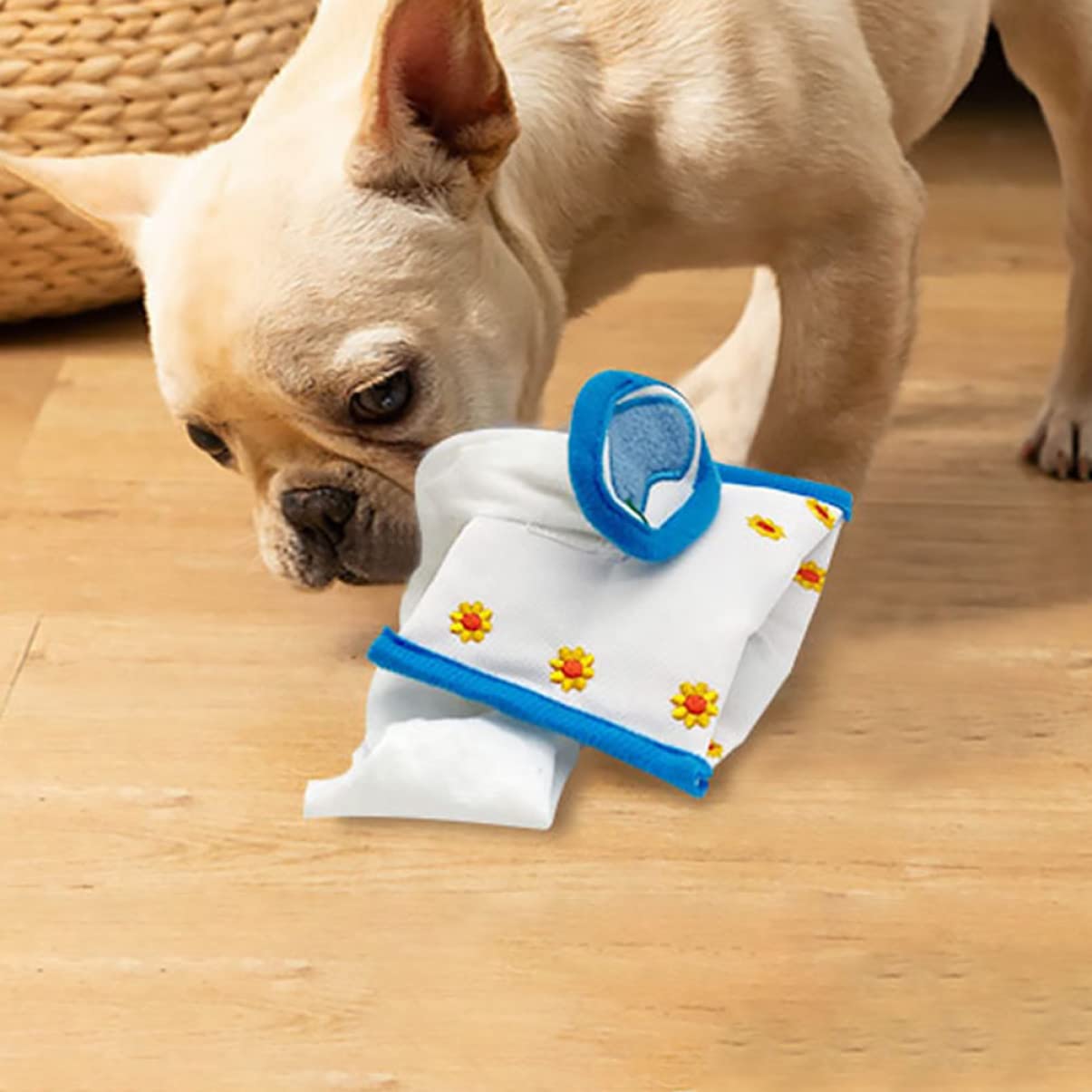 ABOOFAN 6piezas Alfombrillas Interactivas De Alimentación para Perros Juguetes De Extracción De Papel para Entrenamiento De Olores De Forrajeo para Mascotas Fáciles De Limpiar y