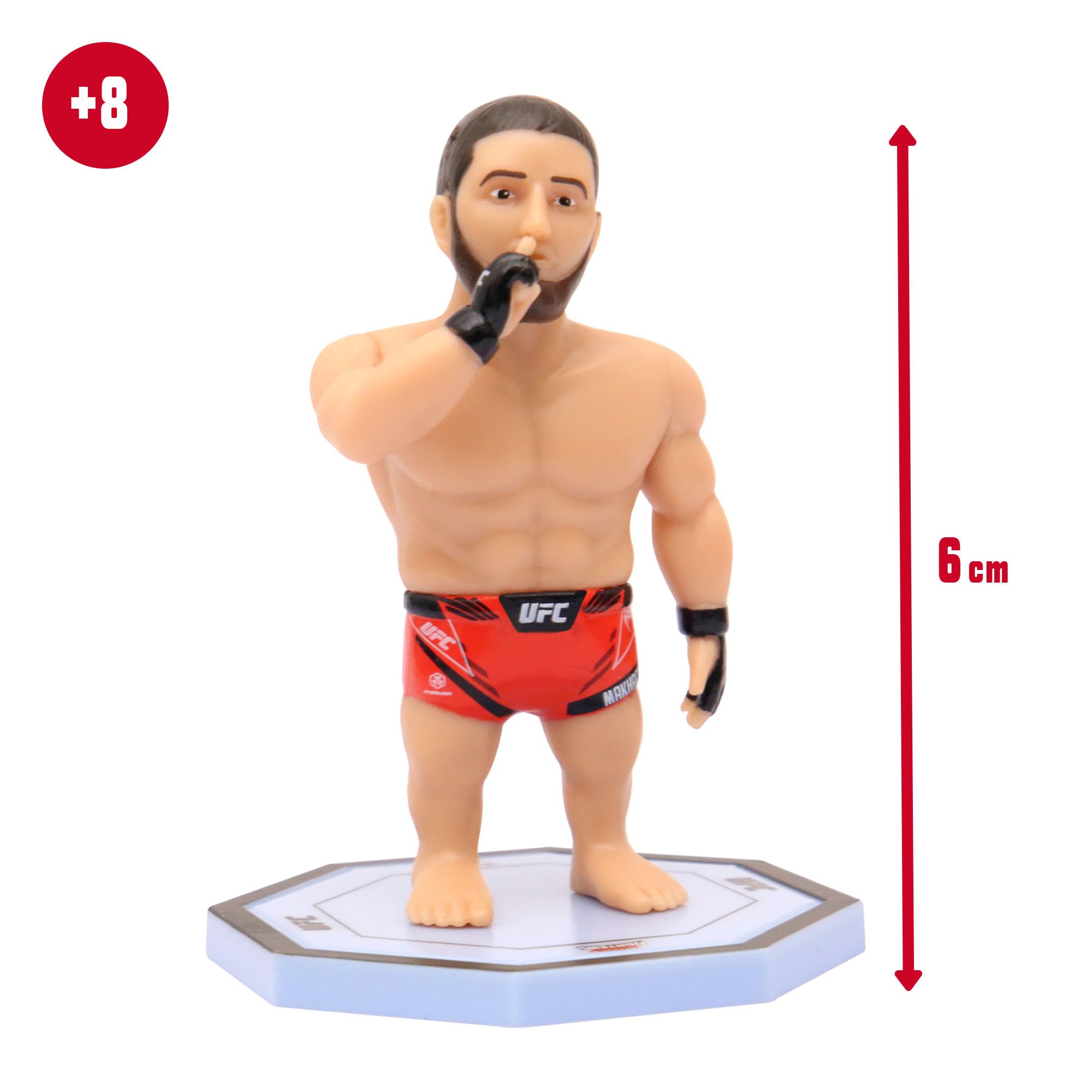 Bizak UFC 64119017-04 Figurine de Collection Islam Makhachev 6 cm
