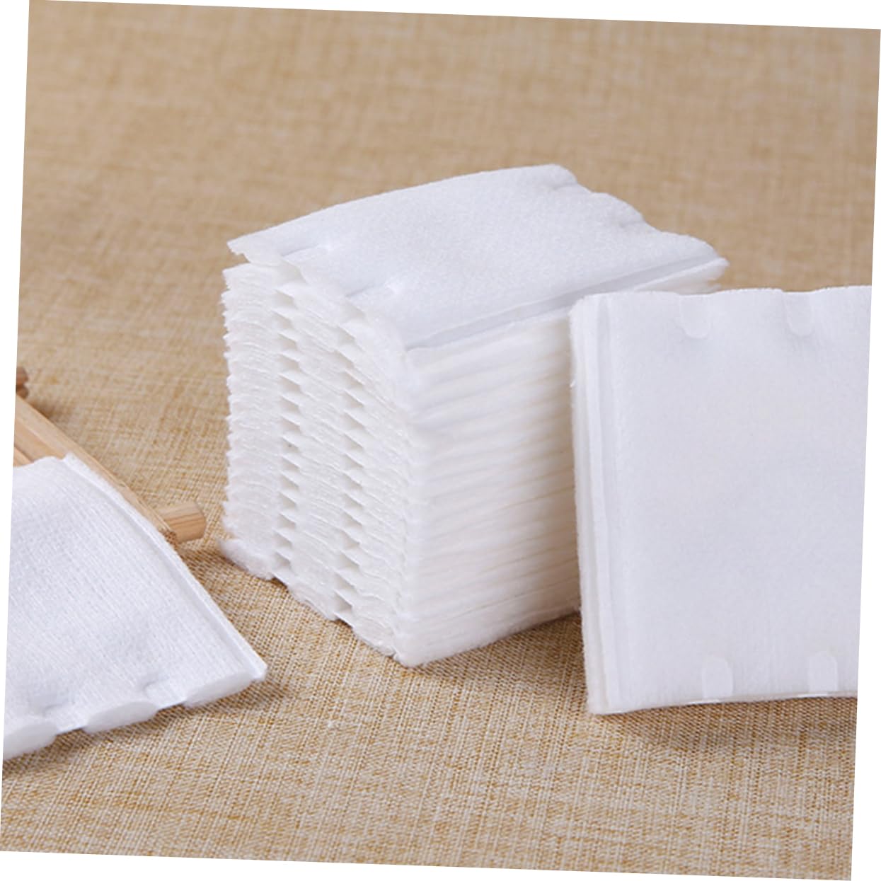 minkissy 3sets Cotton Pads for Women Face Reusable Makeup Remover Pads Double-Sided Soft Gentle Perfect for Routine 222pcs*3