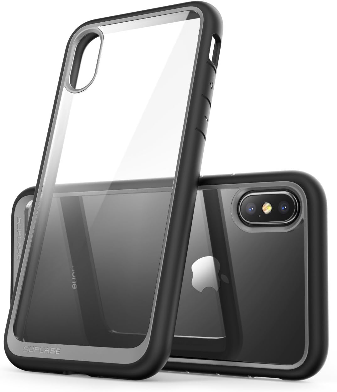 SUPCASE [Unicorn Beetle Style] Case Designed for iPhone X, iPhone XS, Premium Hybrid Protective Clear Case for Apple iPhone X 2017/ iPhone XS 2018 Release (Black)
