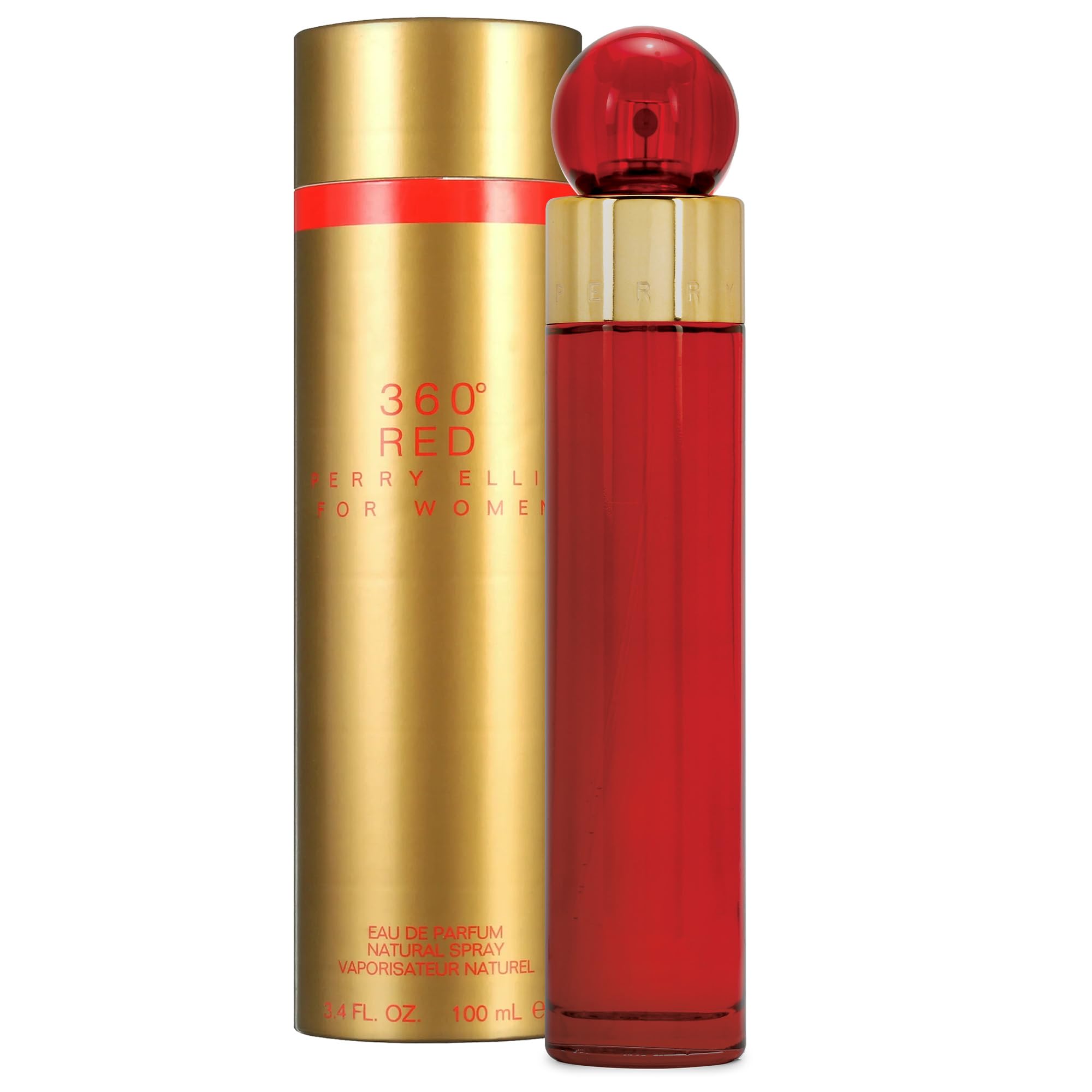 Perry Ellis 360 Red for Women, 3.4 fl oz EDP