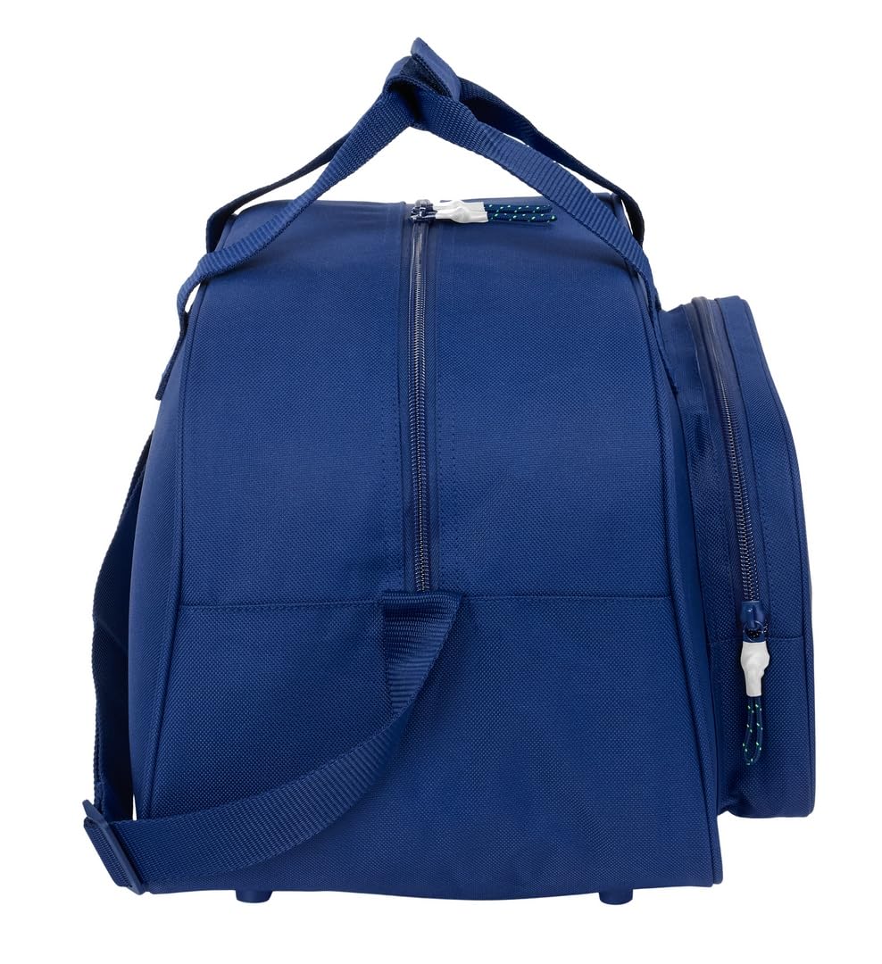 SAFTA F.C. Barcelona Navy Blue - Bolsa de Deporte, Mochila, Ideal para Niños de Diferentes Edades, Cómoda y Versátil, Calidad y Resistencia, 40x23x24 cm