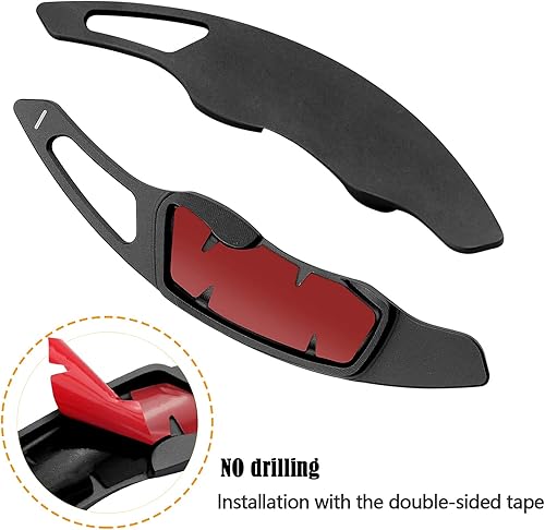 Miniatura 2 de Para Subaru Accesorios Paletas de Cambio Cubierta Extensión Volante Shifter Extendido Trim Compatible con Subaru Forester Outback XV BRZ WRX Impreza