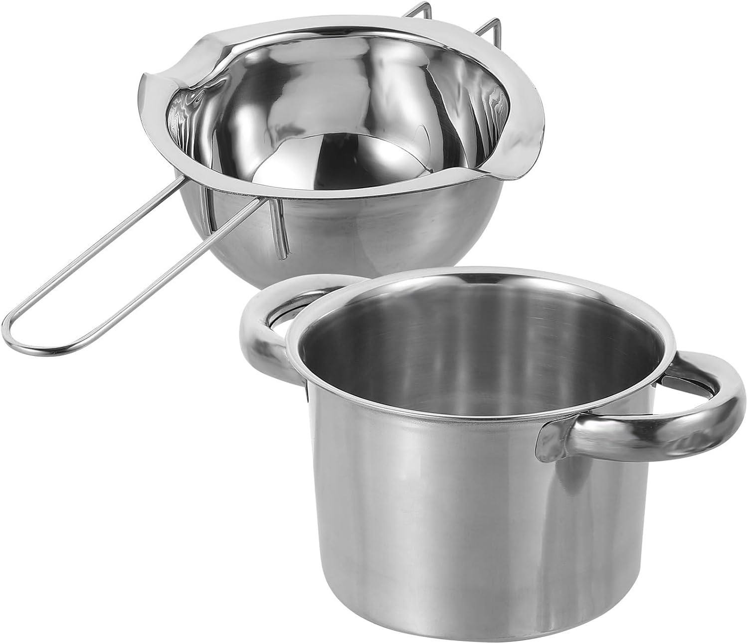 Stainless Steel Double Boiler Pot Melting Bowl Chocolate Melting Pot Cheese Double Layer Water Heating Stainless Steel Butter Boiler