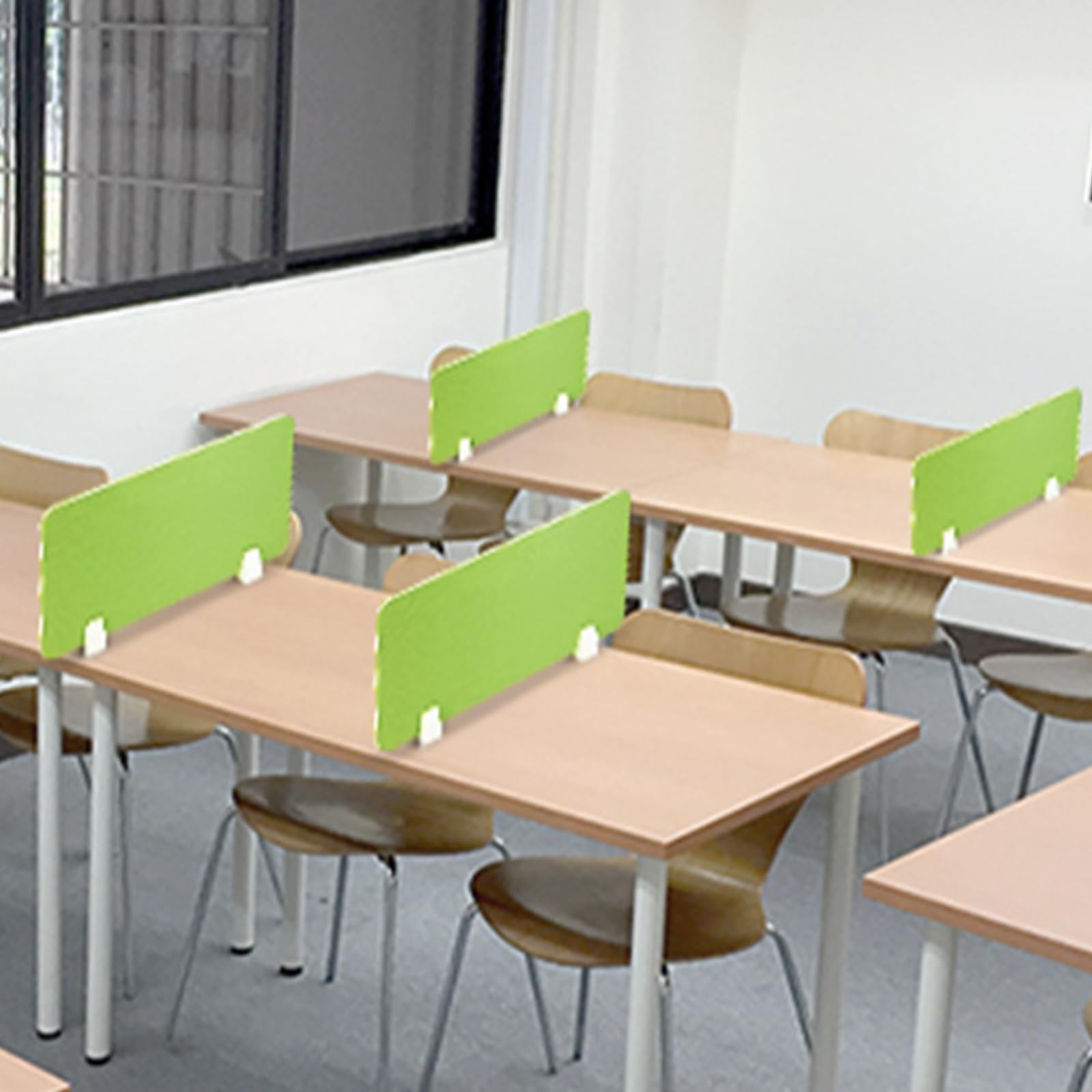 Mamparas de Oficina: separadores de ambientes estables para Espacios de Trabajo, Pantallas acústicas para oficinas, separadores Seguros para aulas, Ideales para Estudiantes y entornos profes