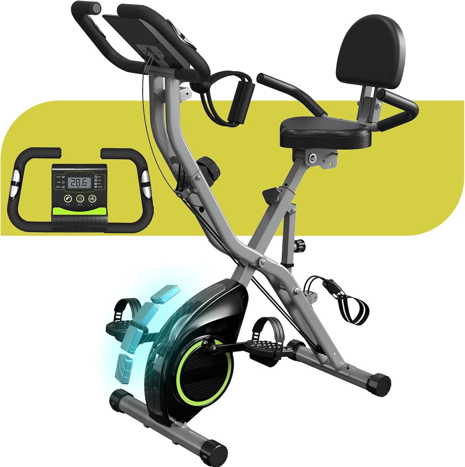 Foldable Exercise Bike for Seniors, IN Indoor Italy Ubuy