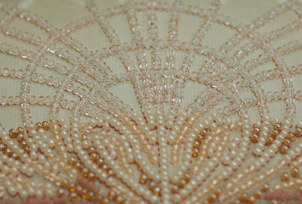 Wizardi Main Bead Embroidery Kit - Good Gift. Colorful Beads, Beading Needles. DIY Kit. Embroidery for Beginners. Home Decor. AB-786 Abris Art