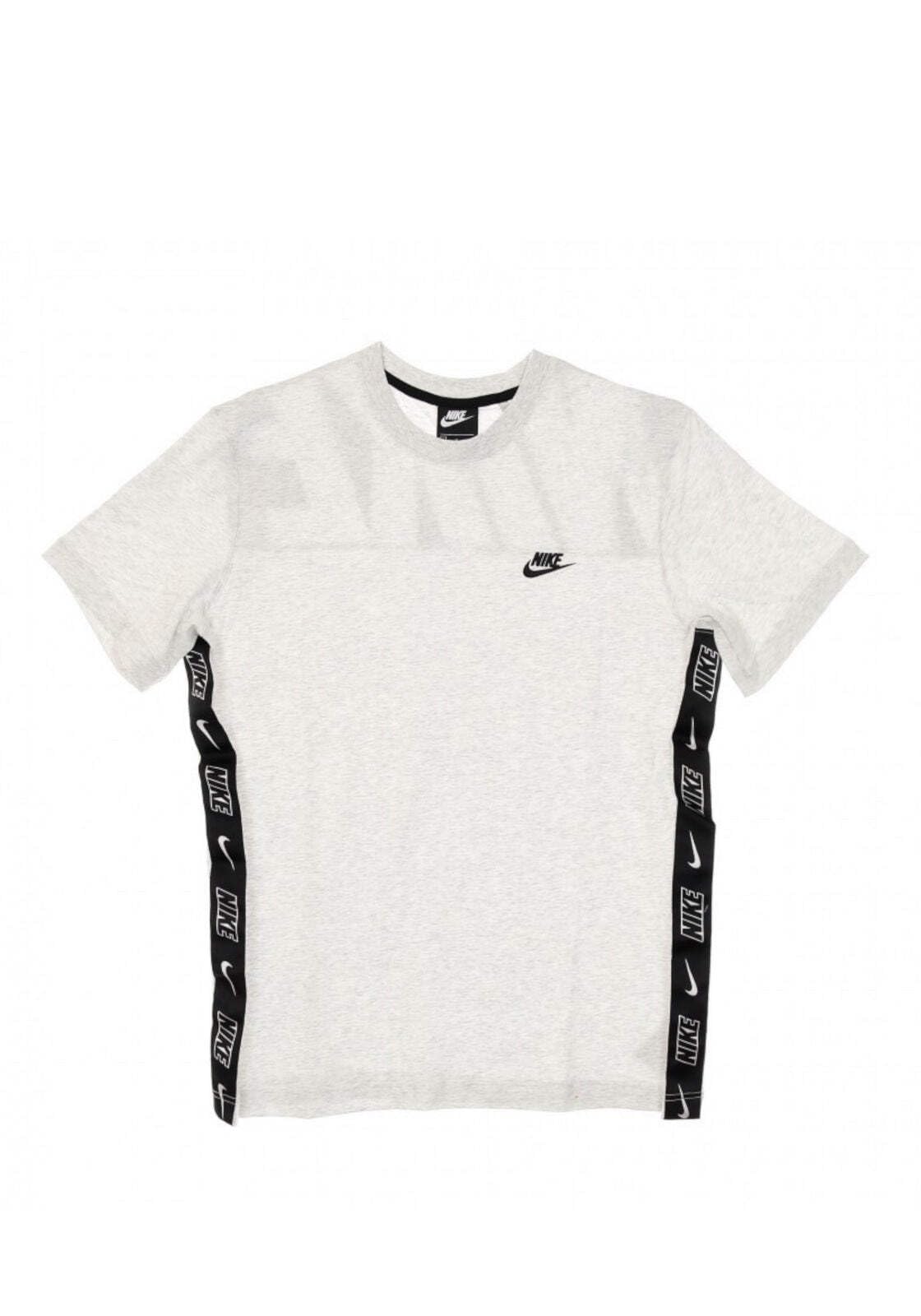 Nike Men's Gray Training T-Shirts & Tops, L, Short Sleeve Crew Neck T-Shirt