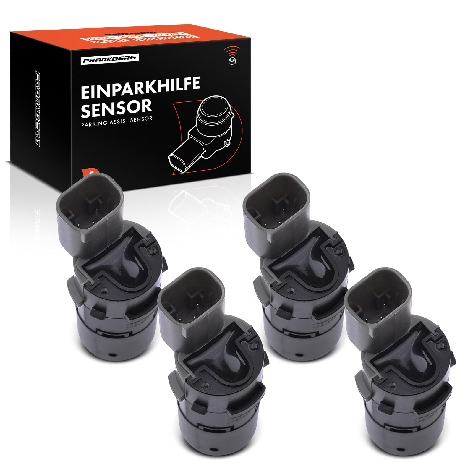 Frankberg 4 sensores de aparcamiento (Ayuda para aparcamiento) 66200309541 | Compatible con: Serie 7 E65 E66 E67 ,Serie 7 E65 E66