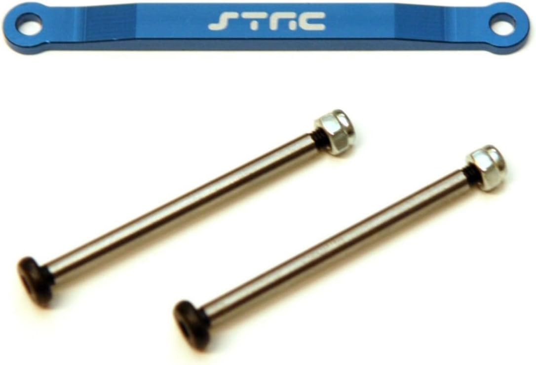 HRP STRC Aluminum Front Hinge-Pin Brace Kit with Lock Nut, Blue, STRT2532XB