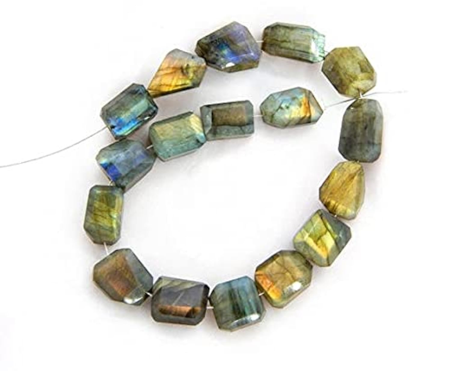 Labradorite multi flash en perles pour créer vos propres bijoux bohèmes chics