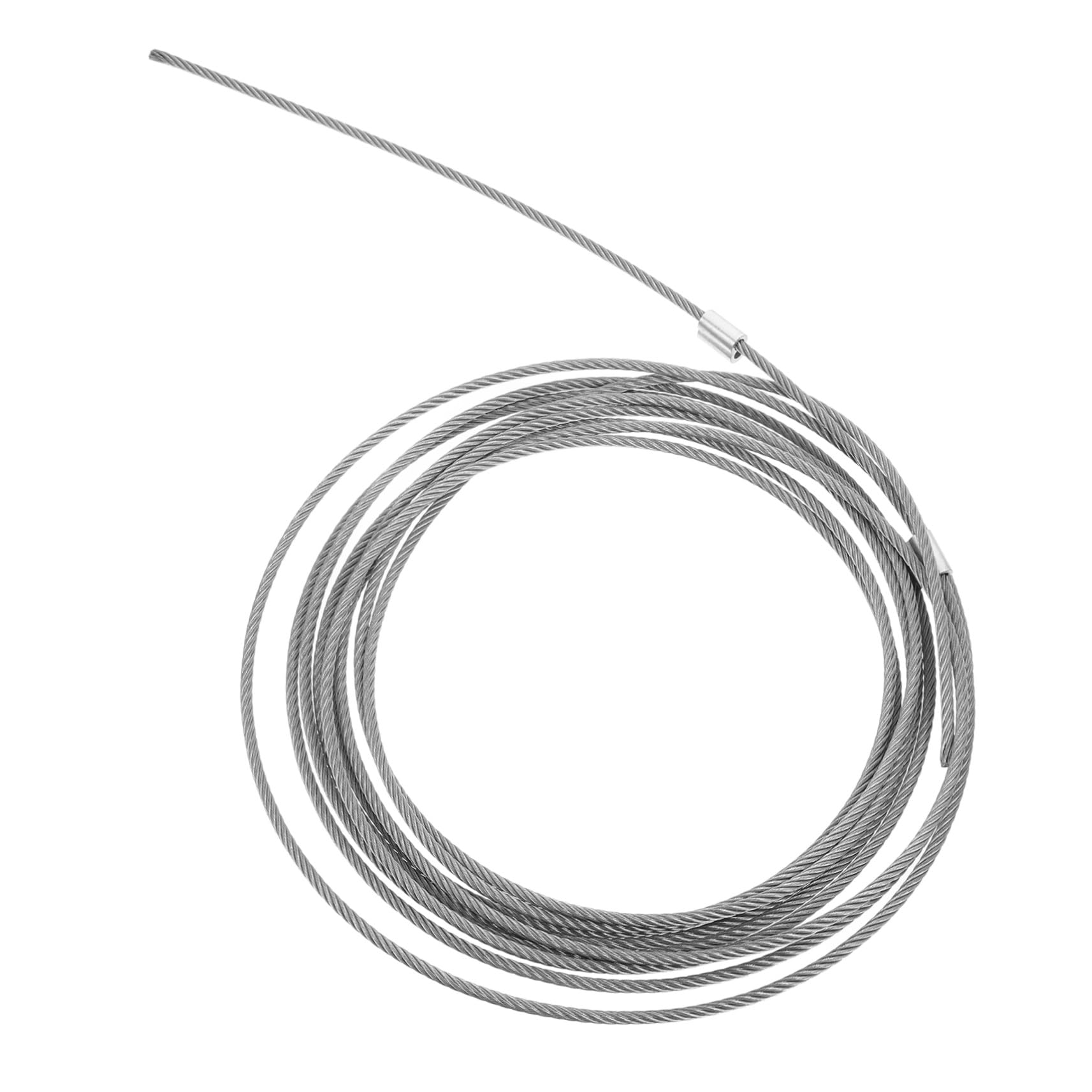 Câble acier de sécurité compatible porte sectionnelle et accessoires