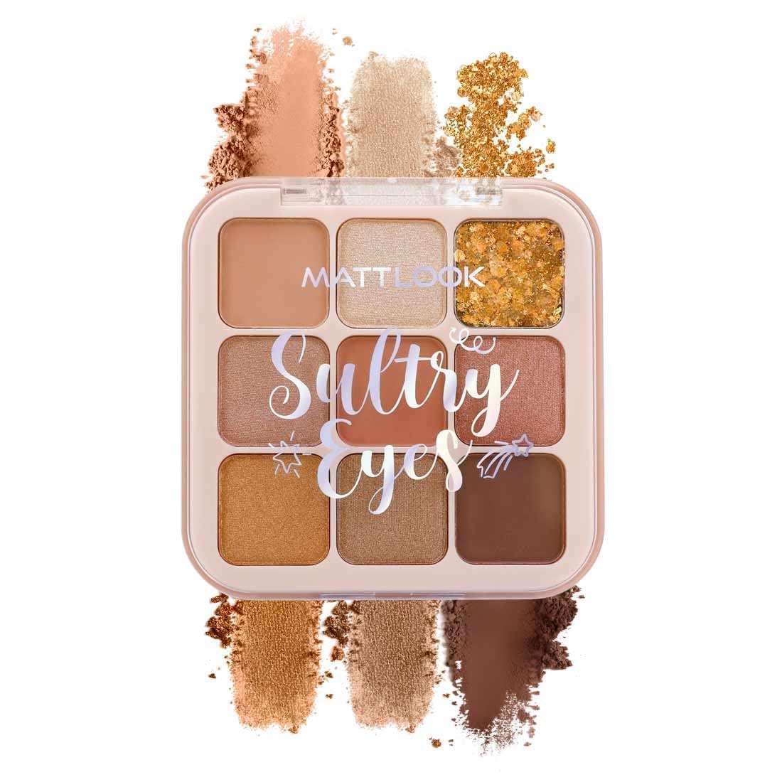 Sultry Eyes Eyeshadow palette|Matte|Shimmer|13.5g|Beginner Friendly & Long Lasting Eye Shadow Palette-Carnival Fest 01SH-7711-ML-image-27