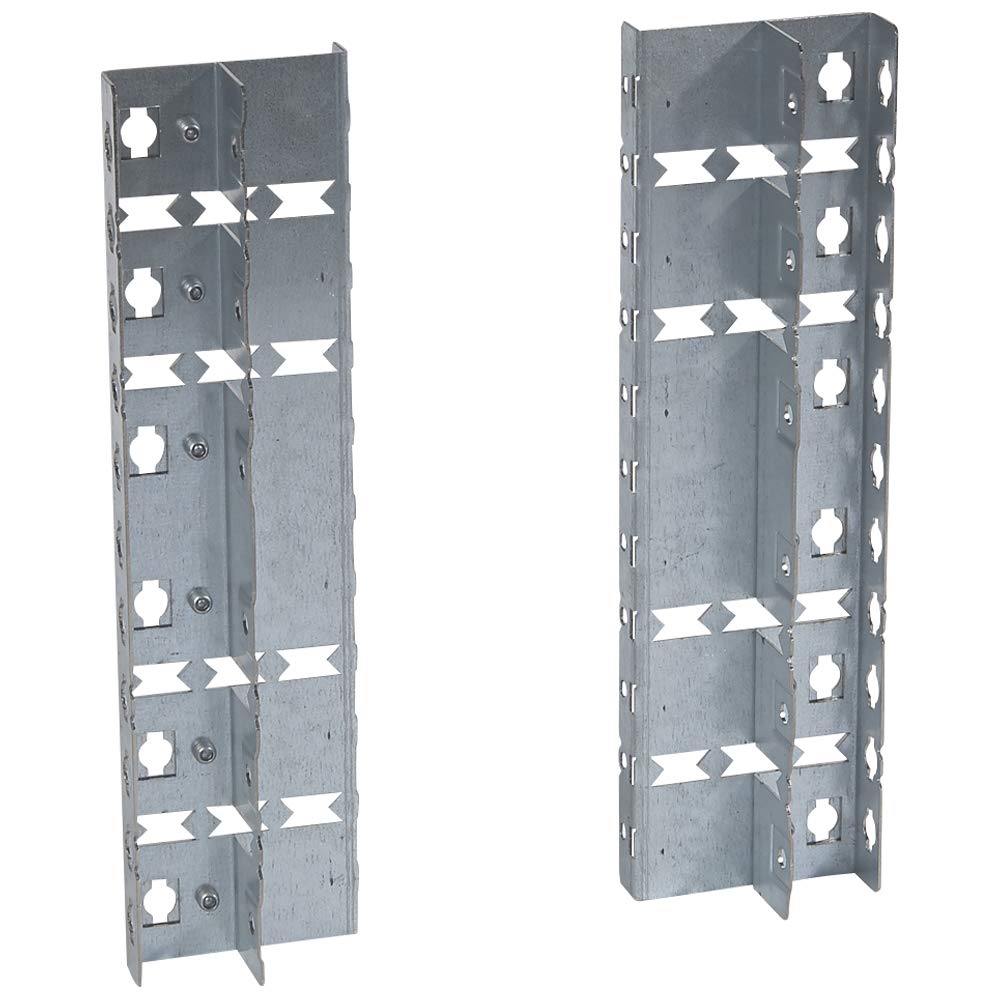 Pattes de fixation pour plastrons à vis standard IS333 en lot de 4