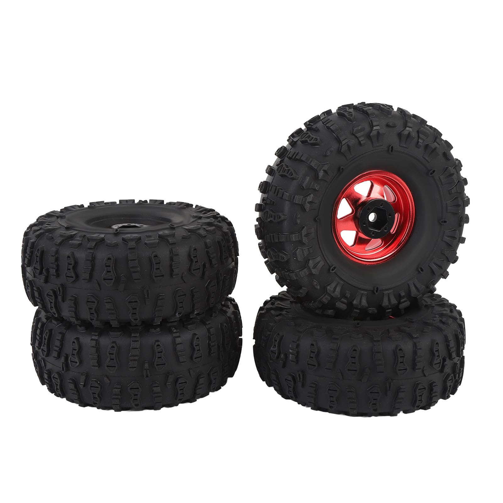 GOWENIC 4PCS 1.9 Pulgadas Ruedas Todo Terreno RC Crawler para Coche Hobby