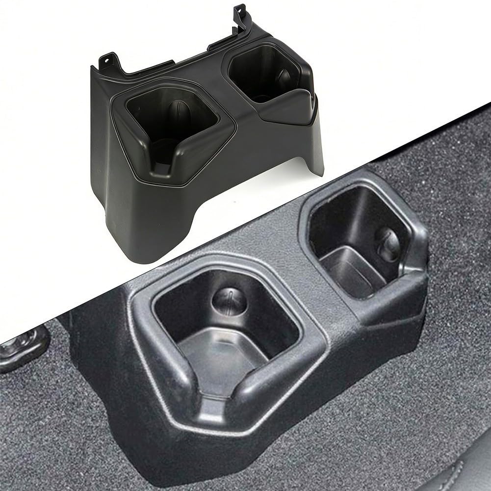 para forro Interior Cup Holder para Jeep para gladiator para jt Negro