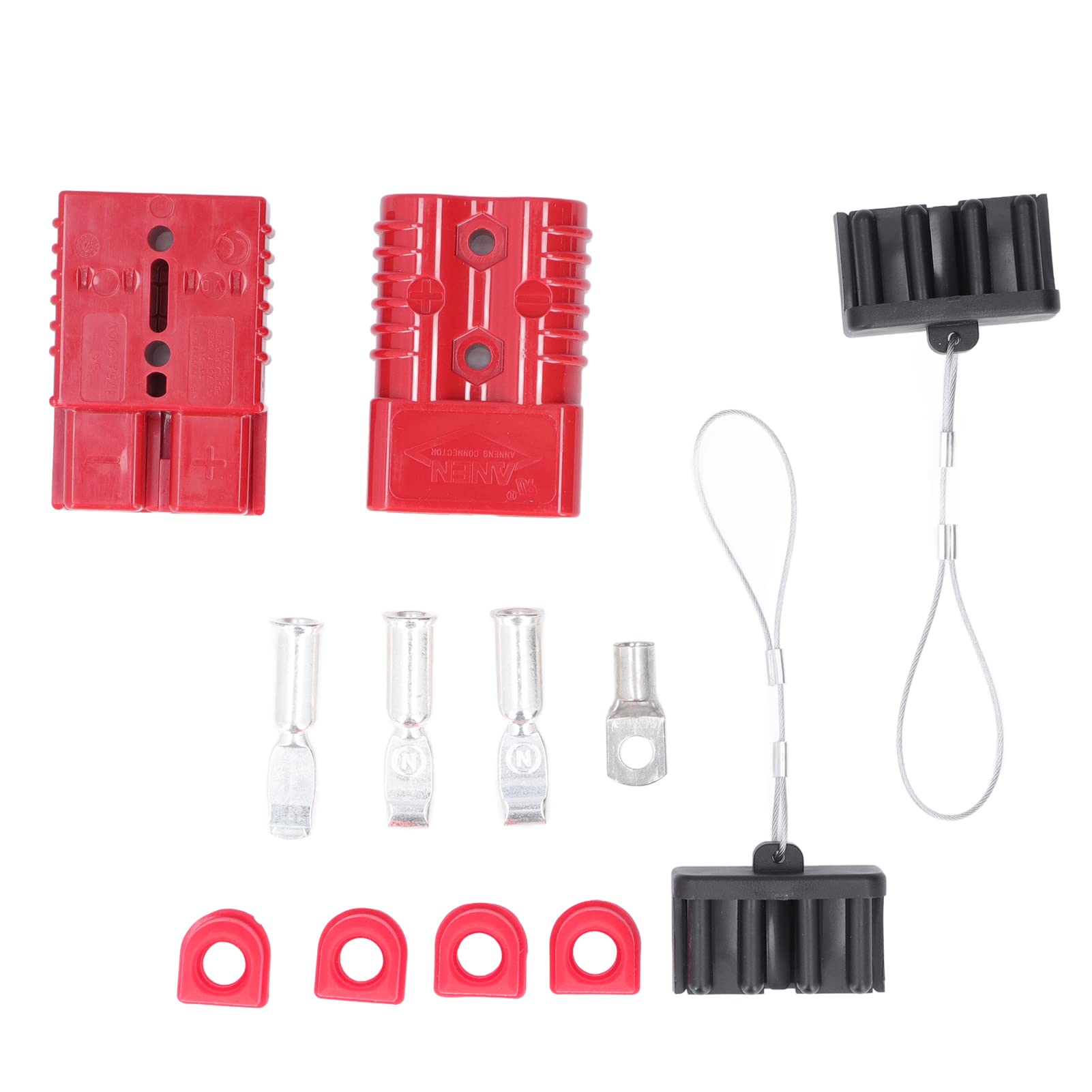 Conector Rápido de Batería, Kit de Enchufe de Mazo de Cables de Desconexión de Batería ABS Conectores Rápidos Resistentes Al Calor para Cabrestante Eléctrico Cabrestantes para ATV